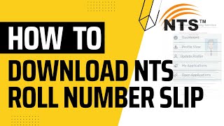 How to Download NTS NAT Roll Number Slip 2023 [upl. by Yrolg54]