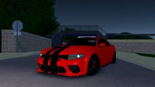 driving around in my hellcat in florida  Roblox south west florida [upl. by Aihselef]