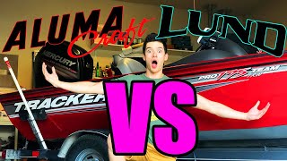 LUND VS ALUMACRAFT Watch Before Buying  Top 3 Differences [upl. by Leamhsi]