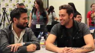 Zachary Levi and Joshua Gomez Break Out Into Song at SDCC 2011 [upl. by Debbra860]