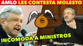 AMLO MOLESTO ENTIENDAN LA NUEVA REALIDAD MENSAJE A MINISTROS [upl. by Elreath359]