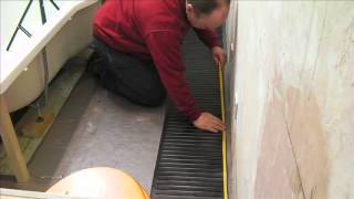 WarmFloor 24v Underfloor Heating Install [upl. by Bryon]