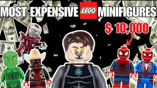 The Most EXPENSIVE LEGO Marvel Minifigs [upl. by Sheley]