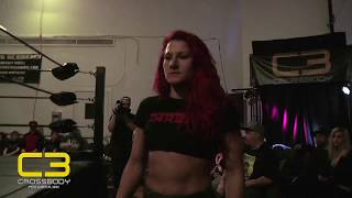 Cross Body Pro Wrestling  Ep 87  Xandra Bale vs Krystal Moon vs Jody Threat vs KC Spinelli [upl. by Ardnasac]