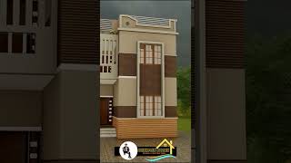 2 Storey House Animation Design [upl. by O'Carroll649]