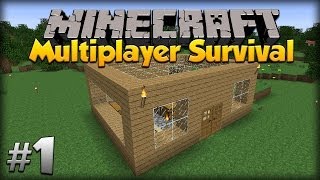 Minecraft Multiplayer Survival wmoomoomage  Episode 1 [upl. by Araiet]