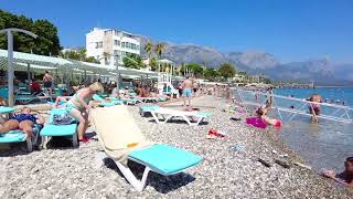 ANTALYA KEMER PLAJ GÖRÜNTÜLERİ [upl. by Tomkin]