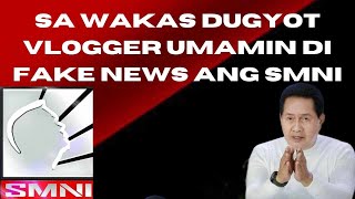 DUGYOT VLOGGER UMAMIN SA WAKAS BAKIT MAY BARDAGULAN SA MGA DDS VLOGGER ALAMIN [upl. by Gareri]