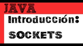 Sockets en Java introducción y prorgama ejemplo [upl. by Lennie]