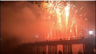 Christmas festival Natchitoches Louisiana USA [upl. by Atikel]