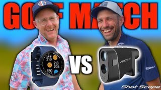 Golf Match using GPS or Rangefinder  The Secret To Low Scores [upl. by Nerrual]