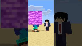 HELP Herobrine Handstand Push Up friendship shorts trending anime [upl. by Helms]