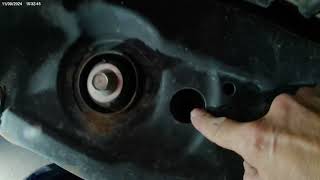 ACURA Rear Diff Service How to replace the differential fluid [upl. by Ahsinotna]