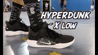 Hyperdunk X low最终实战测评打分 到底行不行？来做个了结吧！Performance Review [upl. by Tomkin665]