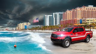 After Hurricanes Milton and Helene Clearwater Beach Florida 4K Live Cam Tampa Bay [upl. by Erroll]