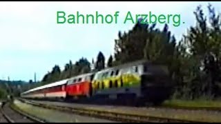 Bahnhof Arzberg [upl. by Mhoj]