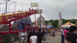 Brockton Massachusetts Fair is back 2024 part 2 [upl. by Yehsa281]