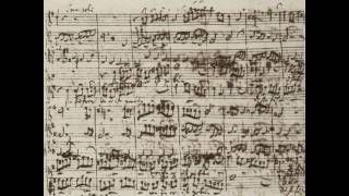 Bach Manuscript  Matthaeus Passion  27 [upl. by Mccahill]