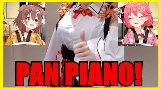 MiKorone Receives A Video Message From Pan Piano【Hololive  Eng Sub】 [upl. by Warfield]