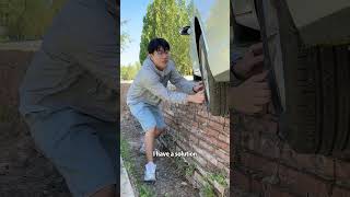 The car fell into a pit How to get out quickly car [upl. by Gilmer]