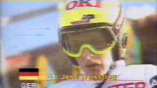 Jens Weissflog  Oberstdorf 1991 [upl. by Christoffer436]