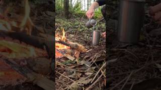 The Ti Grayl GeoPress cook pot lid falls off Spoiler alert outdoors bushcraft camping [upl. by Nnyla]