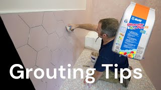 Grouting amp Caulking Tips for a Tub Shower  Mapei FA [upl. by Esmond]