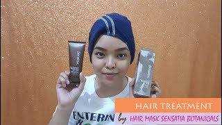 DIY Hair Treatment with Hair Mask Sensatia Botanicals [upl. by Dowski]