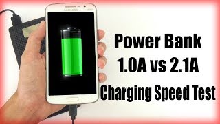 Power Bank 10A vs 21A  Charging Speed Test [upl. by Kunz430]