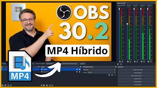 Obs Studio 302 MP4 Híbrido Finalmente Chegou [upl. by Tselec]