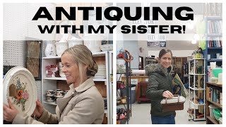 Antique Mall Haul  Antique with us  Holmes County Antique Malls  Antique Mall Finds [upl. by Moscow138]