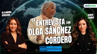 Me voy a morir luchando por los derechos y libertades de las mujeres Sánchez Cordero [upl. by Carina]