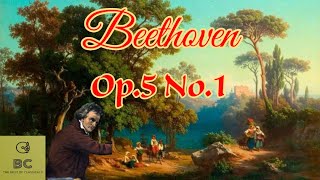 Ludwig van Beethoven  Op5 No1 Cello Sonata in F major [upl. by Eded]