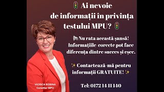 Afla motivele din care trebuie sa dau testul medical psihologic  mpu [upl. by Rao293]