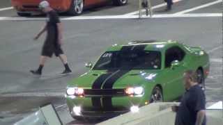 2012 Dodge Challenger SRT8 392 vs Subaru WRX STI [upl. by Htiffirg247]