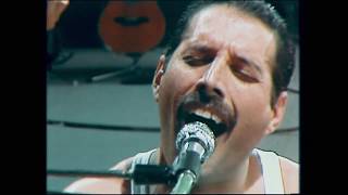 QUEEN  Bohemian Rhapsody and Radio Gaga Live AID 1985 1080p HD Color Grading [upl. by Notsua]