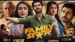 Family Star New South Indian Hindi Dubbed Movie 2024 Vijay Devarakonda amp Mrunal Thakur [upl. by Airamak]