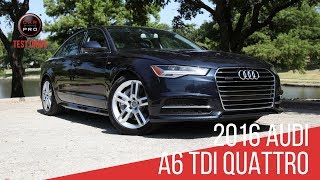 2016 Audi A6 TDI Quattro Test Drive [upl. by Marjory622]