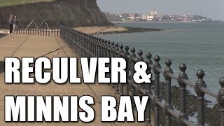 Reculver amp Minnis Bay  South East Coast shore fishing locations Kent England [upl. by Attey578]