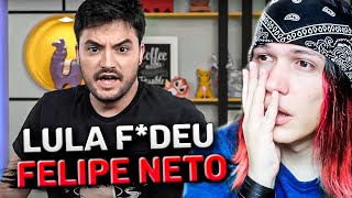 NEM FELIPE NETO CONSEGUE PASSAR PANO PRO LULA [upl. by Tedi]