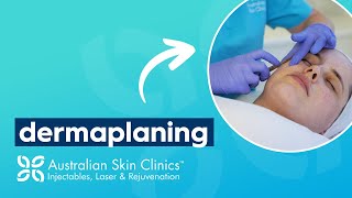 Dermaplaning  Australian Skin Clinics [upl. by Risley783]