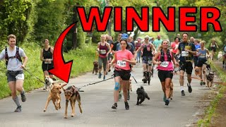 WINNING a 10km CANICROSS race [upl. by Anahs]