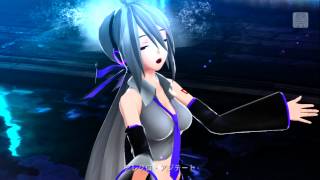 Project Diva F 2nd Meltdown ft Haku [upl. by Nikal]