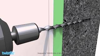 Insulated plasterboard fixings for fitting plasterboard insulation [upl. by Packton]