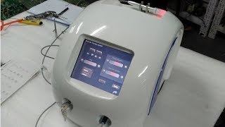 Blood vessels removal 980 nm vascular removal machineaiming beam laser [upl. by Eenobe760]