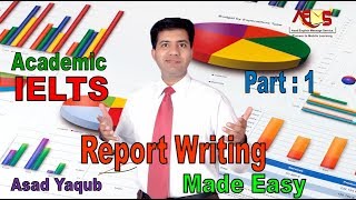 How to Write IELTS Academic Writing Task 1 Report Writing By Asad Yaqub [upl. by Eissehc447]