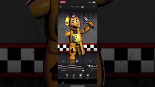 Making Withered Toy Orville Elephant shorts fnaf fnaf2 [upl. by Brechtel]