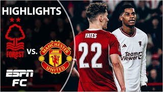 🚨 LATE DRAMA 🚨 Nottingham Forest vs Manchester United  FA Cup Highlights  ESPN FC [upl. by Elvina238]