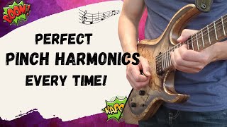 Pinch Harmonics Tutorial  Unleash Your Inner Guitar Hero [upl. by Adihaj221]