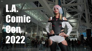 LA Comic Con Cosplay Music Video 8K HDR Los Angeles Comicon [upl. by Anyrak600]